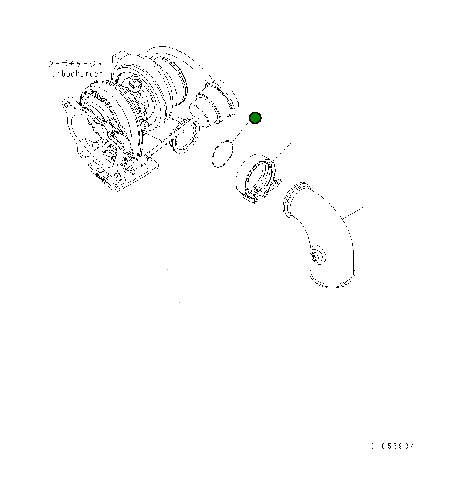 Кольцо уплотнительное (O-Ring) 6751-11-4390 Komatsu