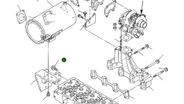 Болт YM26106-100222 Komatsu