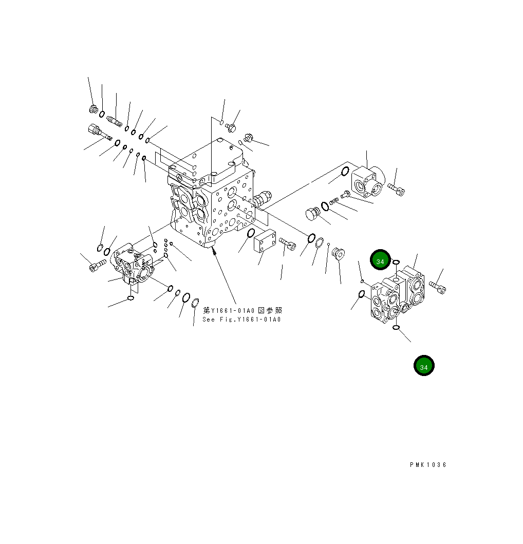 Кольцо уплотнительное (O-Ring) TM8202-014 Komatsu