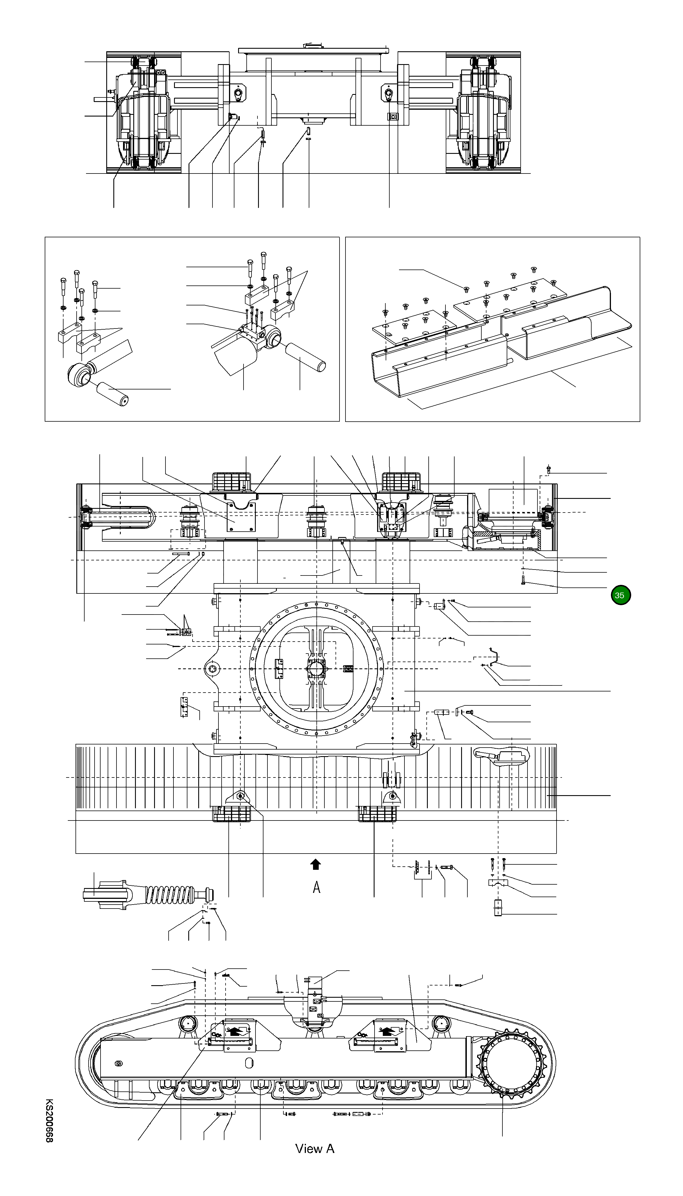 Болт 207-30-KC370 Komatsu