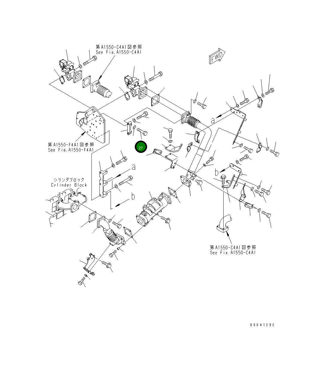 Болт 01020-11060 Komatsu