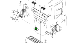 Крышка 208-53-12370 Komatsu