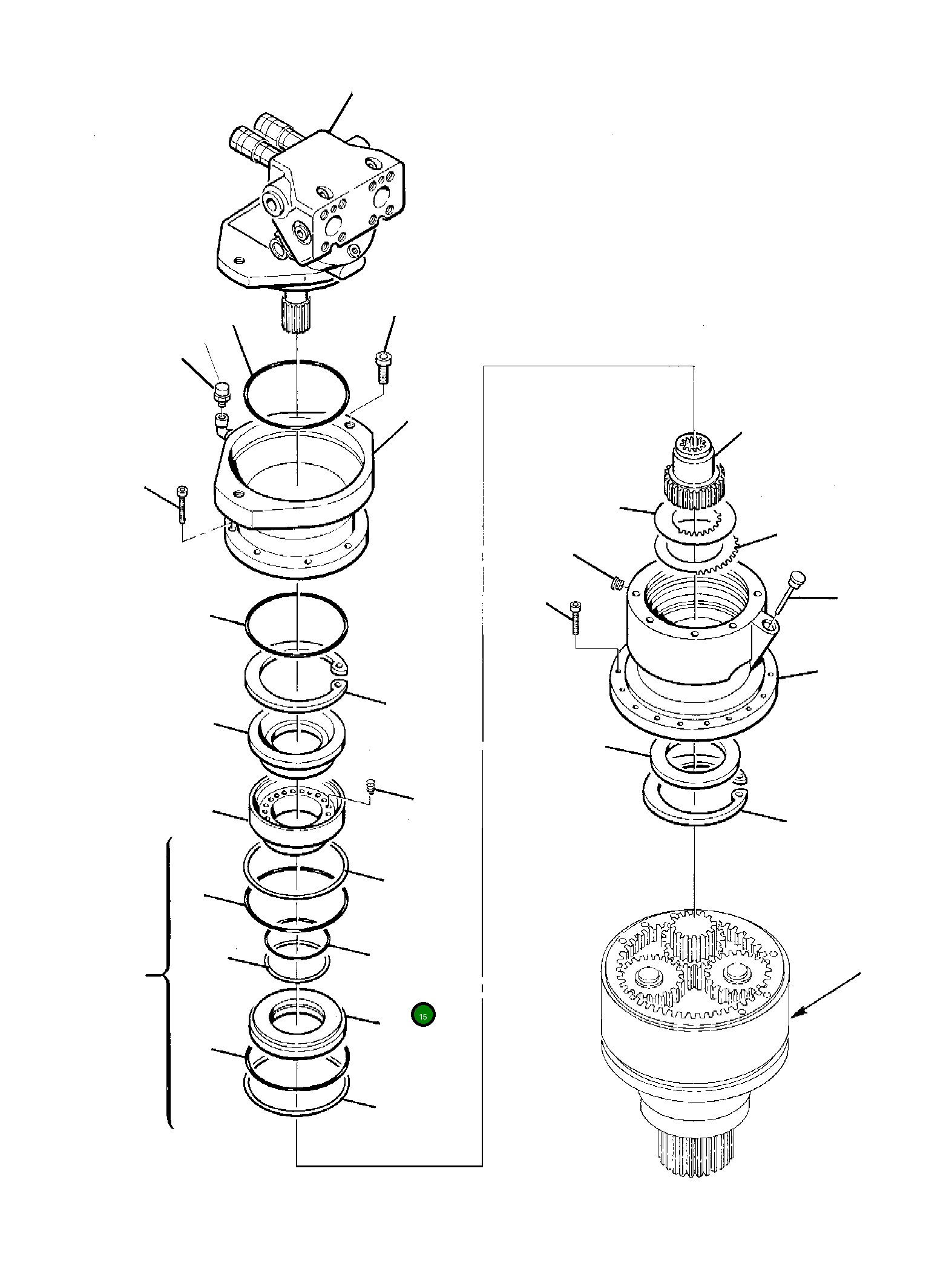 Кольцо уплотнительное (O-Ring) 21D-09-69440 Komatsu