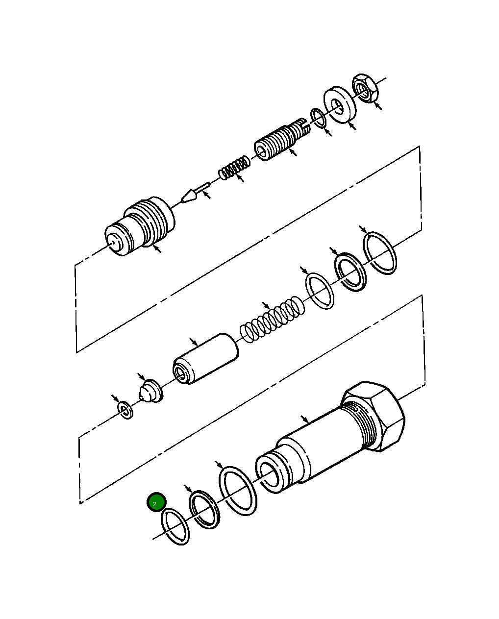 Кольцо уплотнительное (O-Ring) 393 349 R1 Komatsu