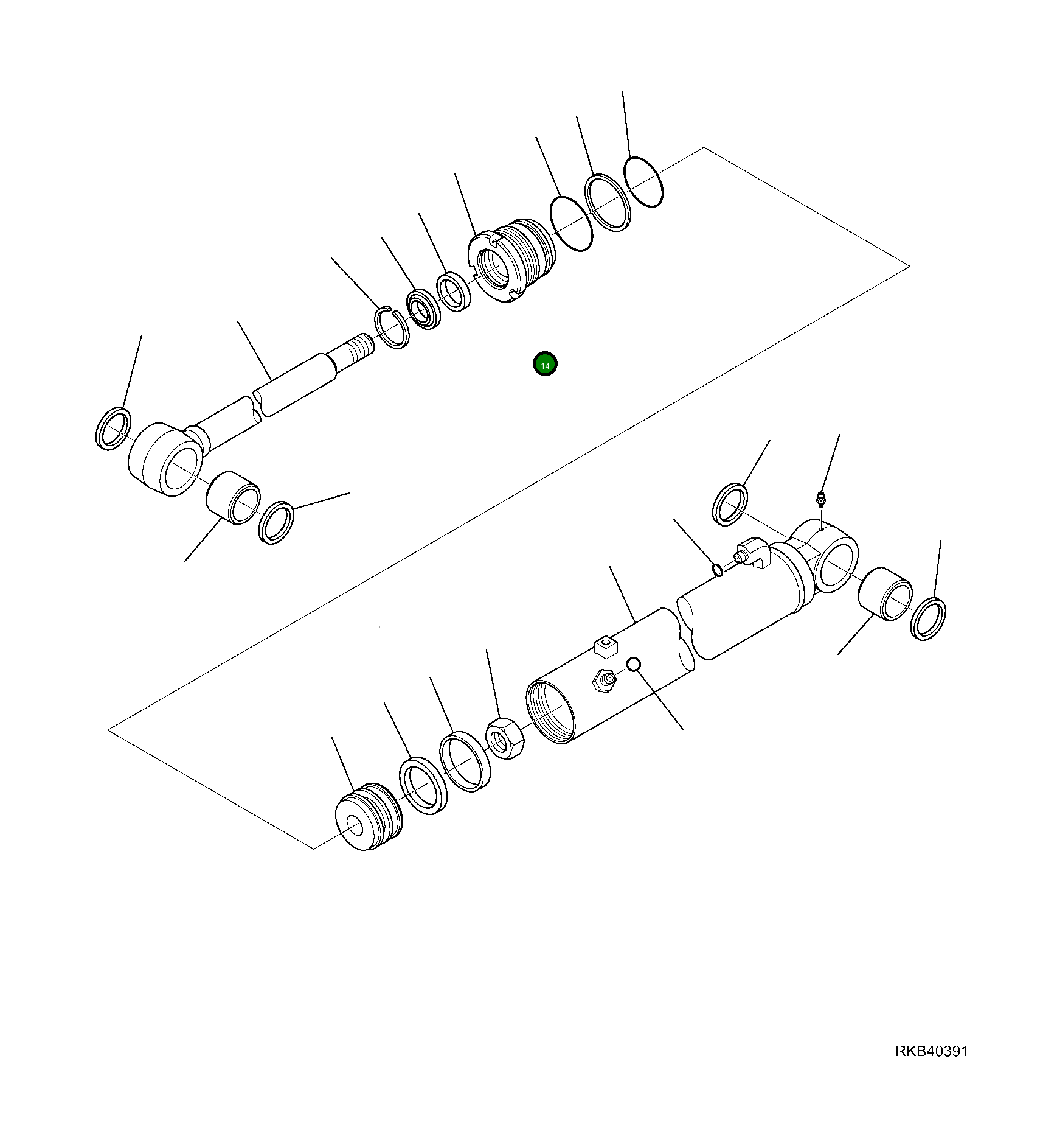 Кольцо уплотнительное (O-Ring) 855661164 Komatsu
