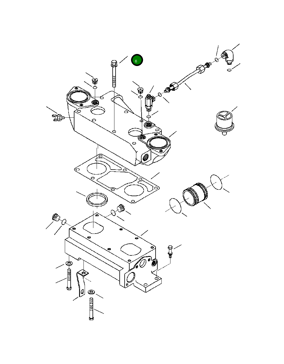 Болт 1310 958 H1 Komatsu