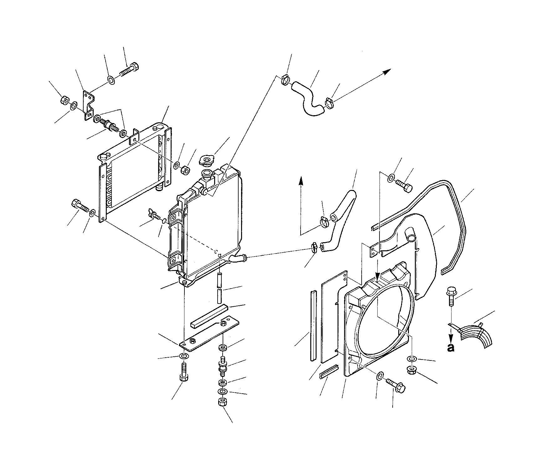 Крышка 3F3007056 Komatsu