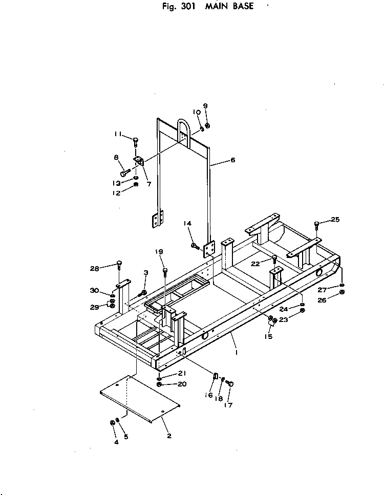 Болт 01016-32070  Komatsu