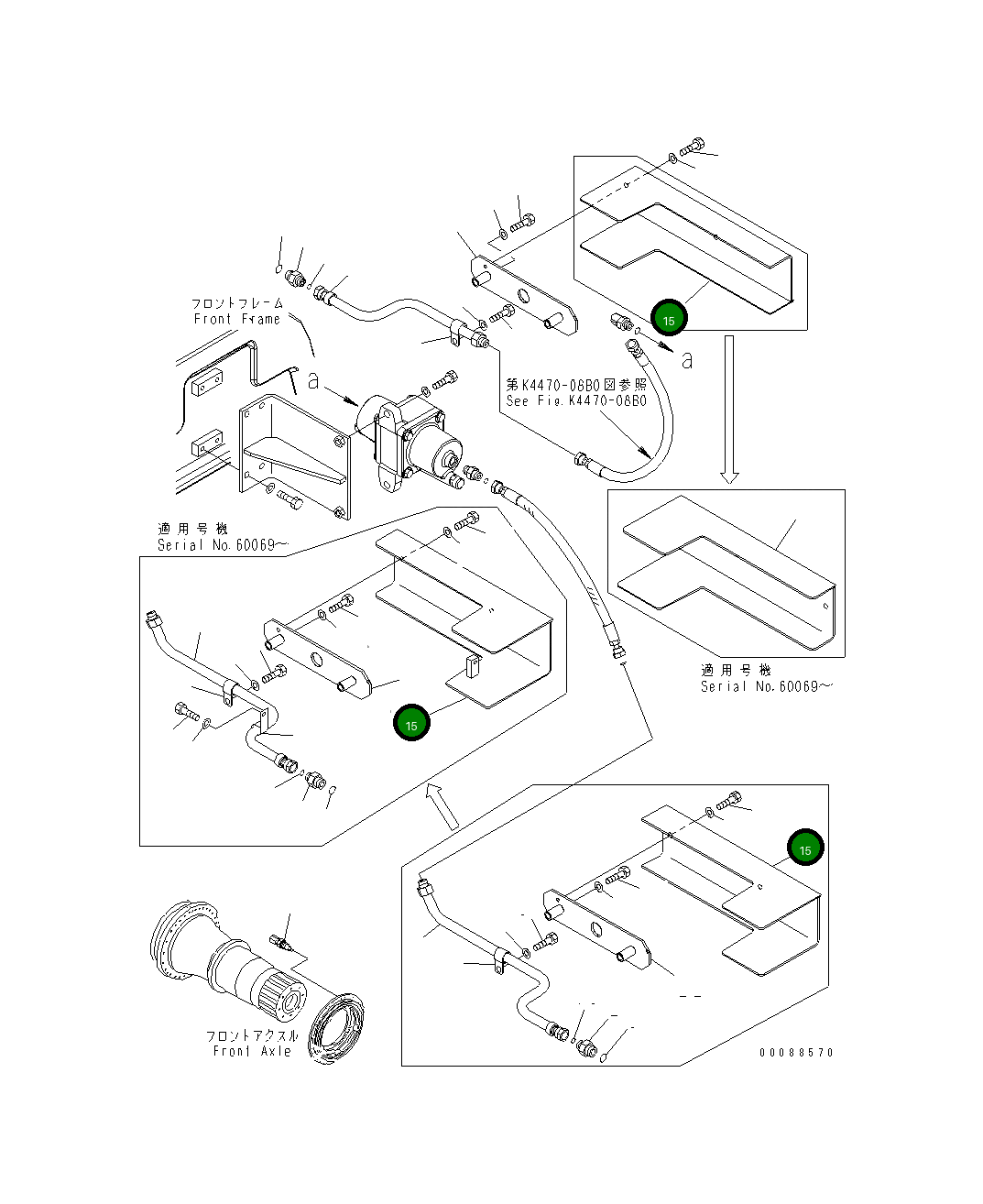 Крышка 427-S05-6411 Komatsu