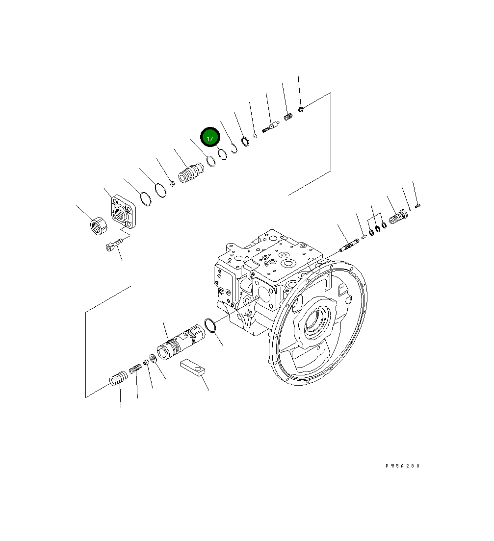 Кольцо уплотнительное (O-Ring) 07000-B3038 Komatsu