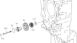 Кольцо уплотнительное (O-Ring) BW152940 Komatsu