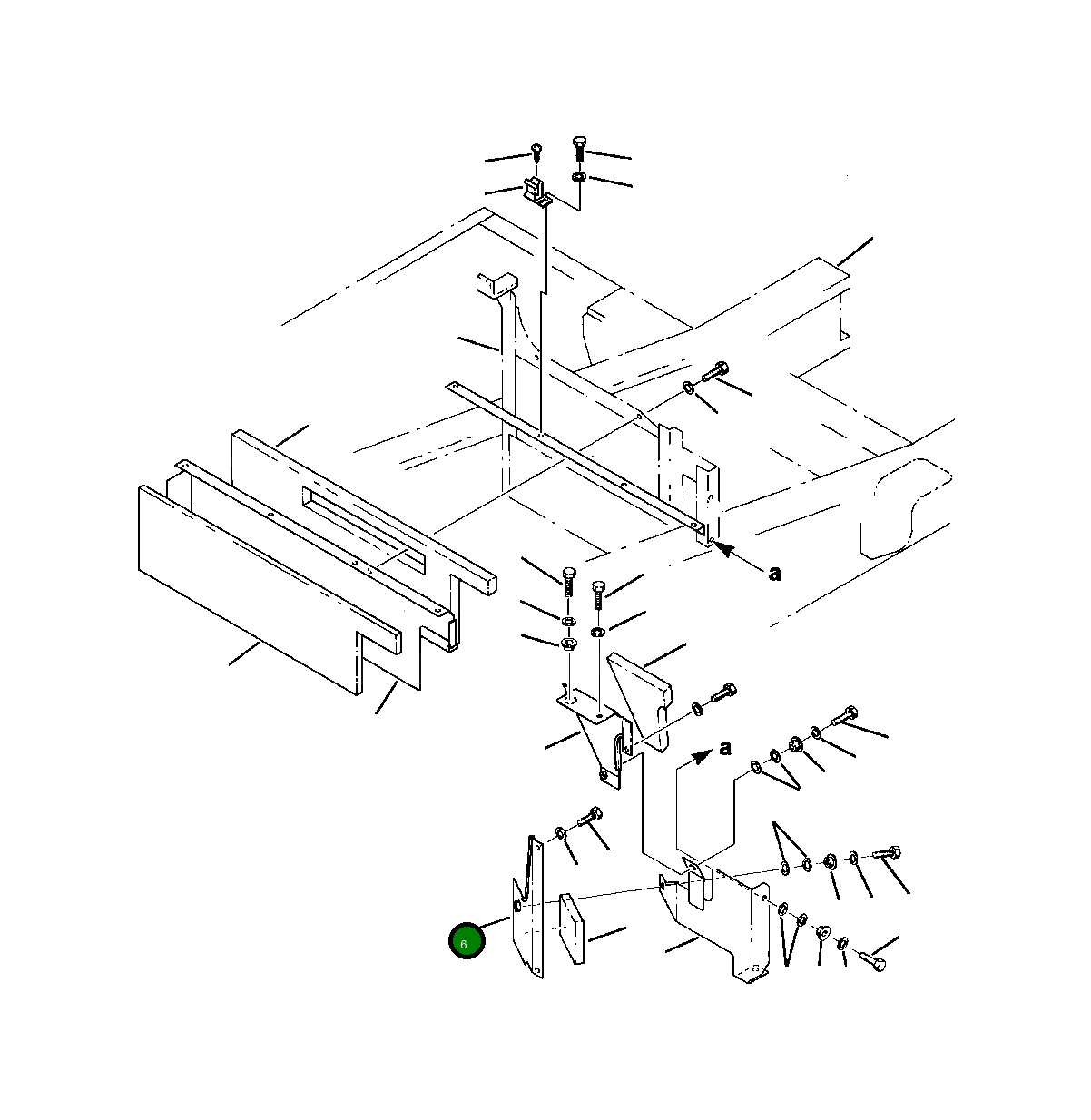 Крышка 208-54-58240 Komatsu