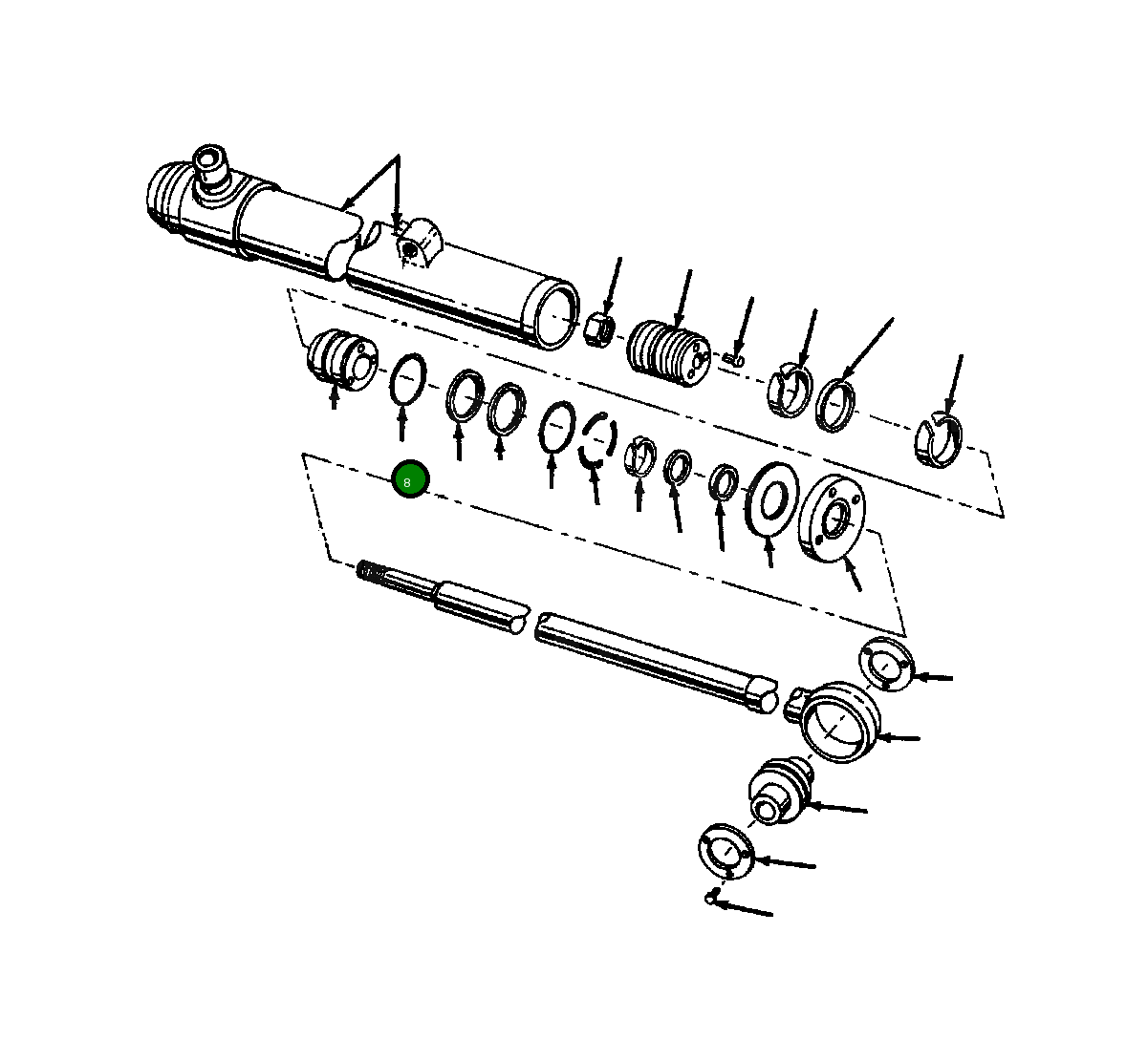 Кольцо уплотнительное (O-Ring) 347 914 R1 Komatsu