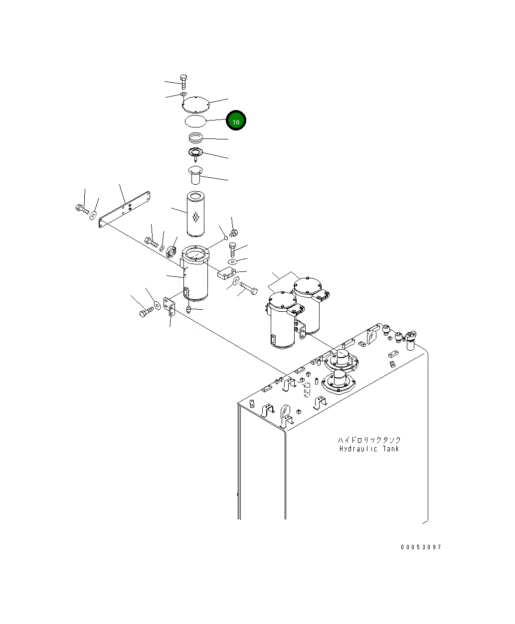 Кольцо уплотнительное (O-Ring) 07000-B5180 Komatsu