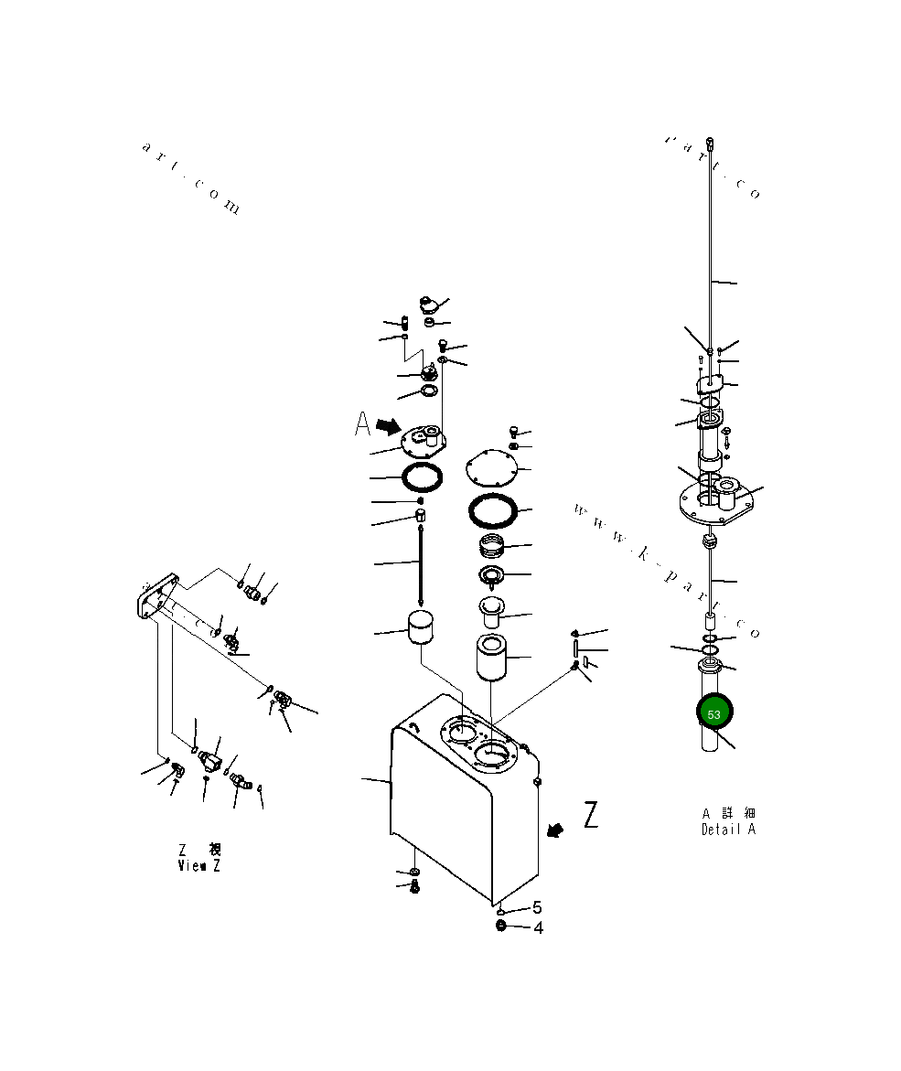 Кольцо уплотнительное (O-Ring) 20Y-962-B690 Komatsu