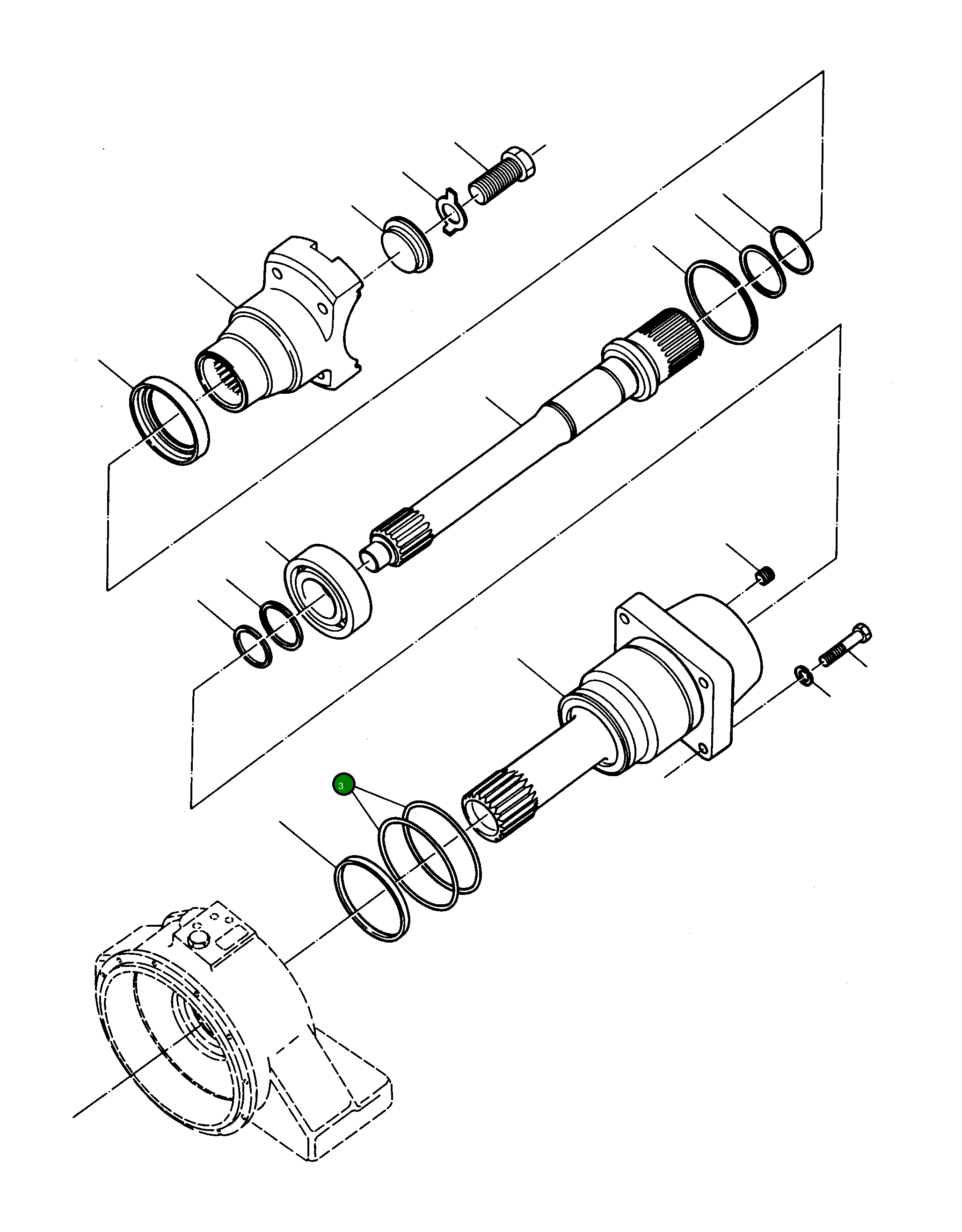 Кольцо уплотнительное (O-Ring) 3001514X1 Komatsu