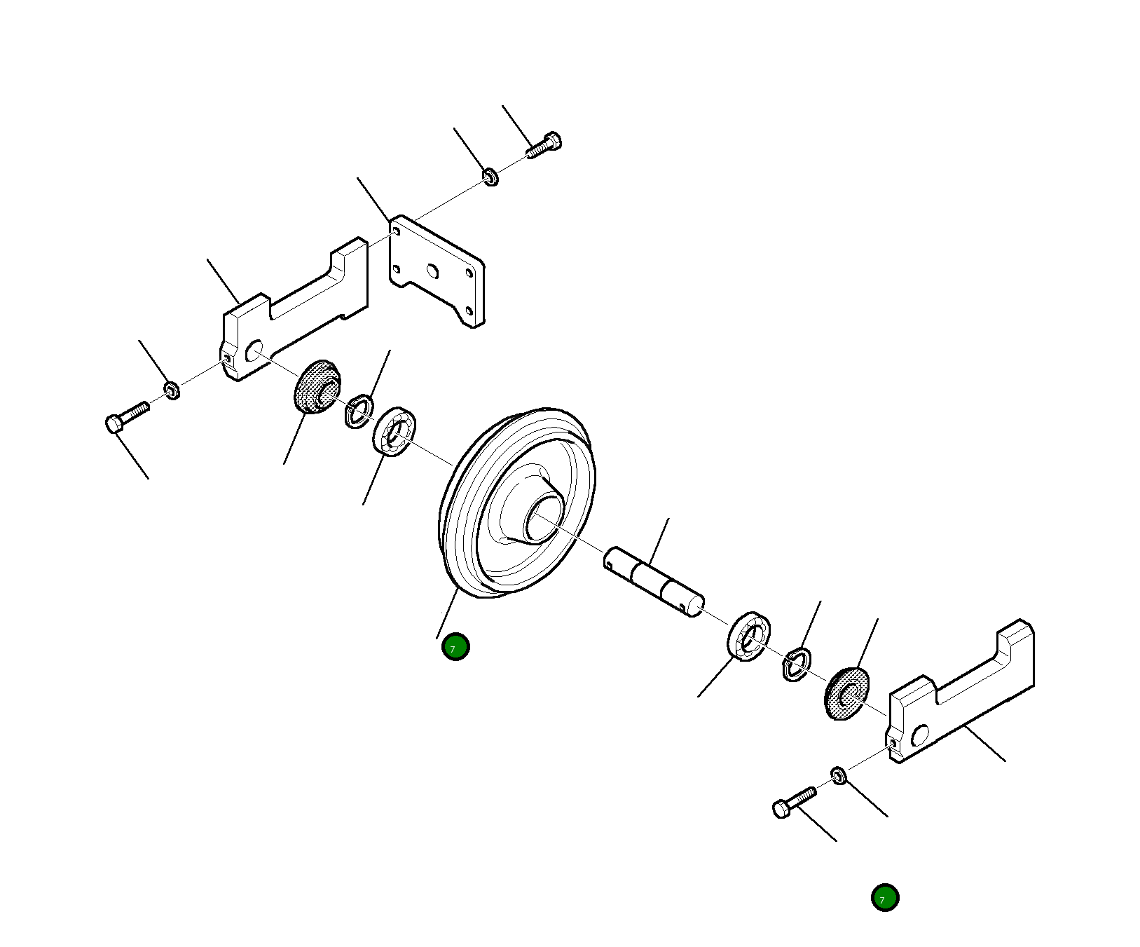 Кольцо 802250030 Komatsu