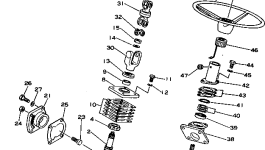 Крышка 566-40-12630  Komatsu