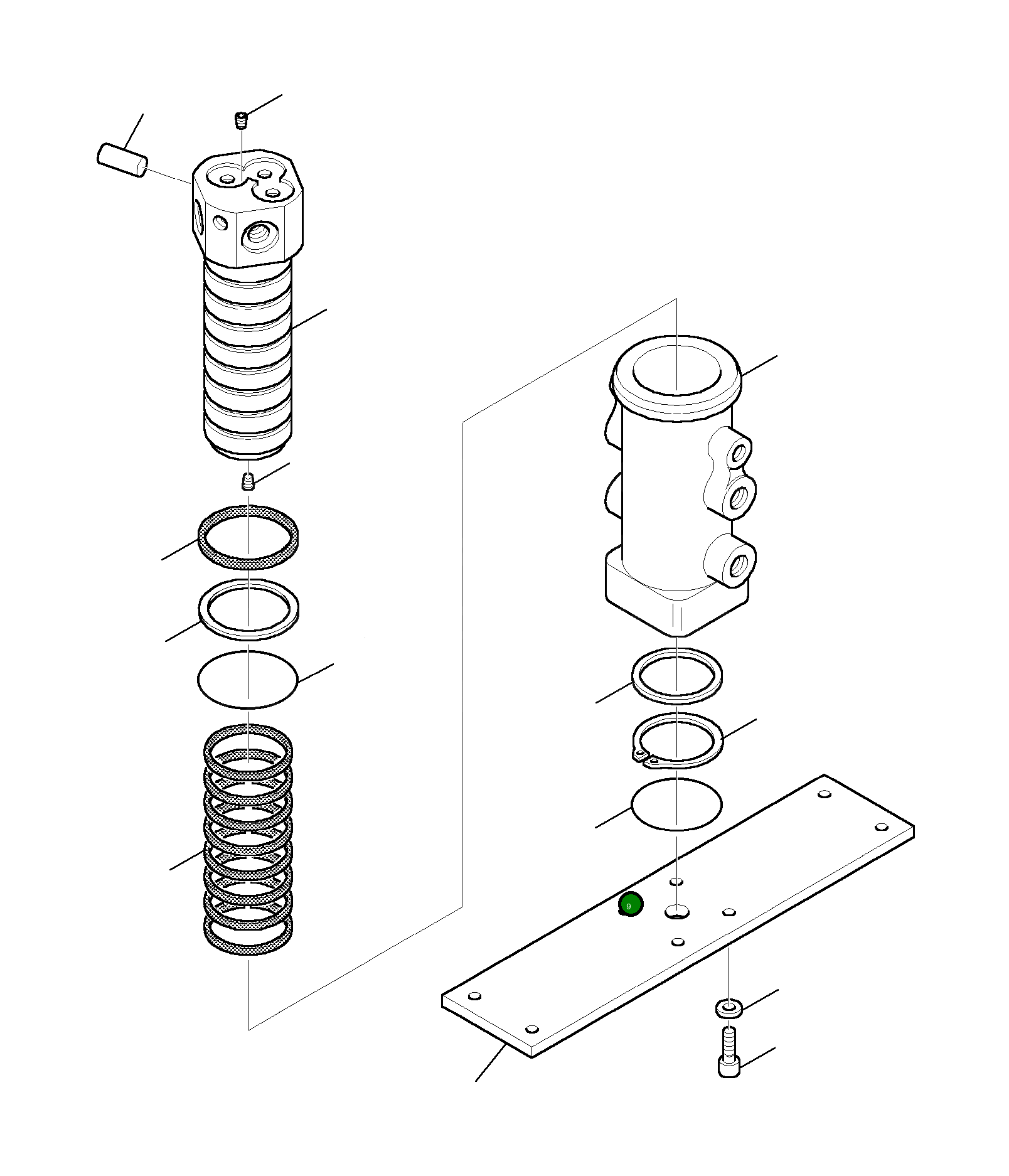 Кольцо уплотнительное (O-Ring) 855051150  Komatsu