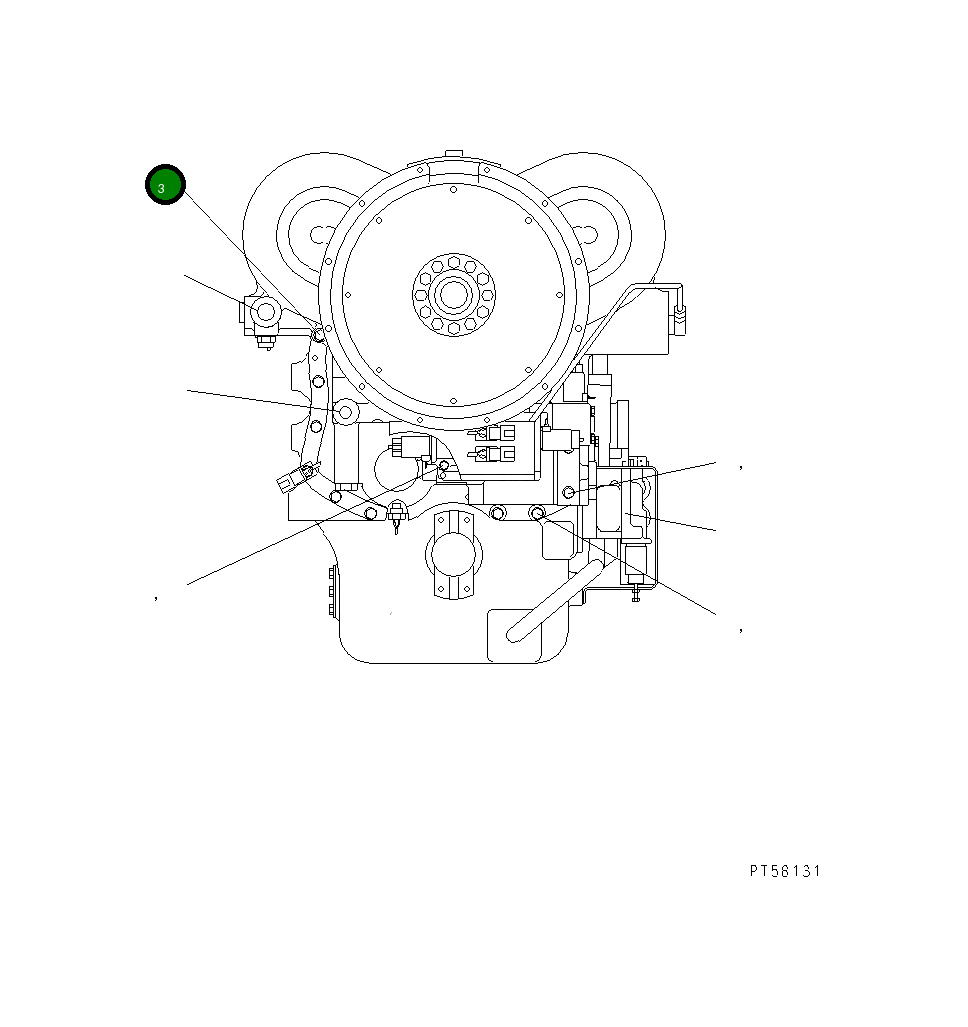 Болт DC8051645010 Komatsu