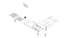 Крышка 2621-3097A Komatsu