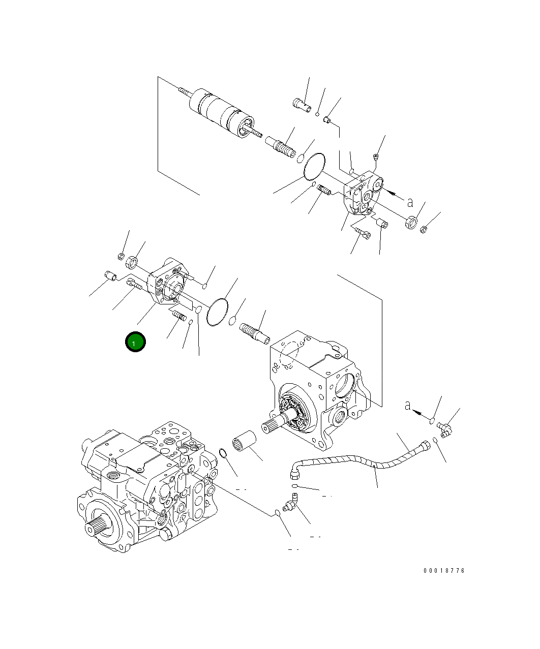 Крышка 720-2M-14160 Komatsu