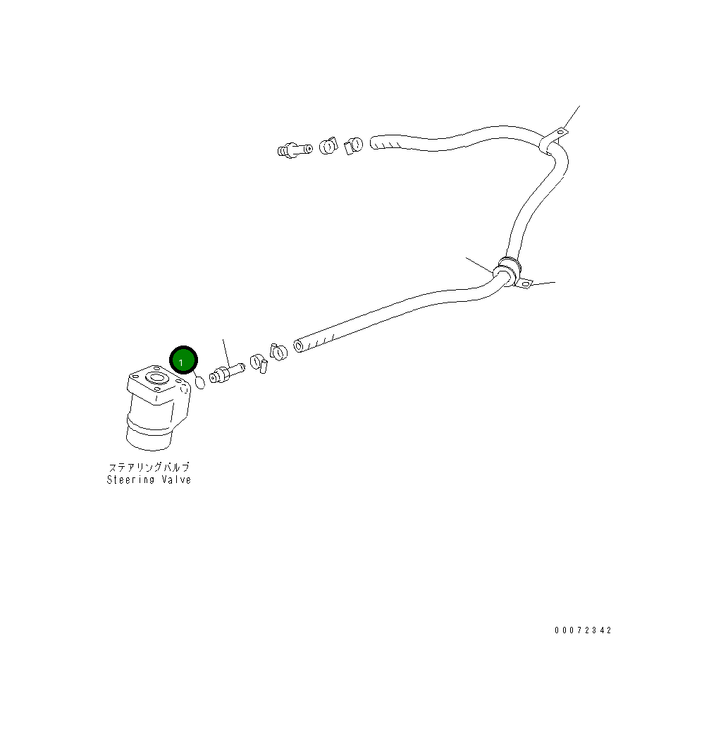 Кольцо уплотнительное (O-Ring) 234-A40-1160 Komatsu