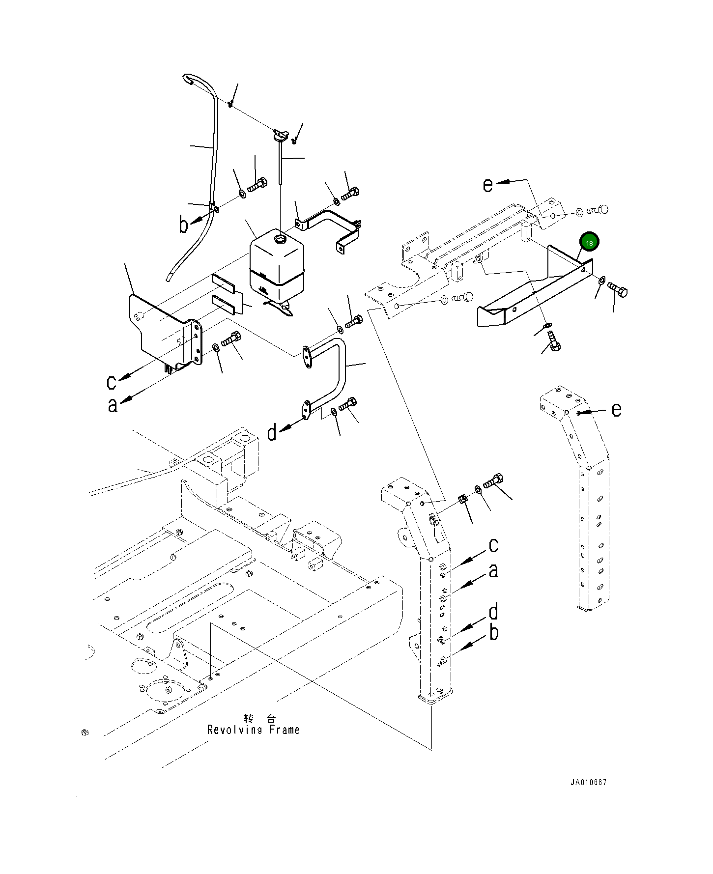 Крышка 203-54-17430 Komatsu