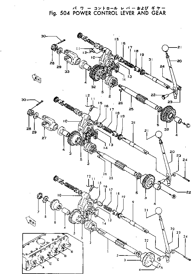 Болт 232-14-17450  Komatsu
