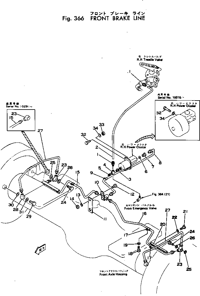 Болт 381-971930-3  Komatsu