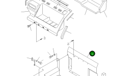 Крышка 21P-979-K221 Komatsu
