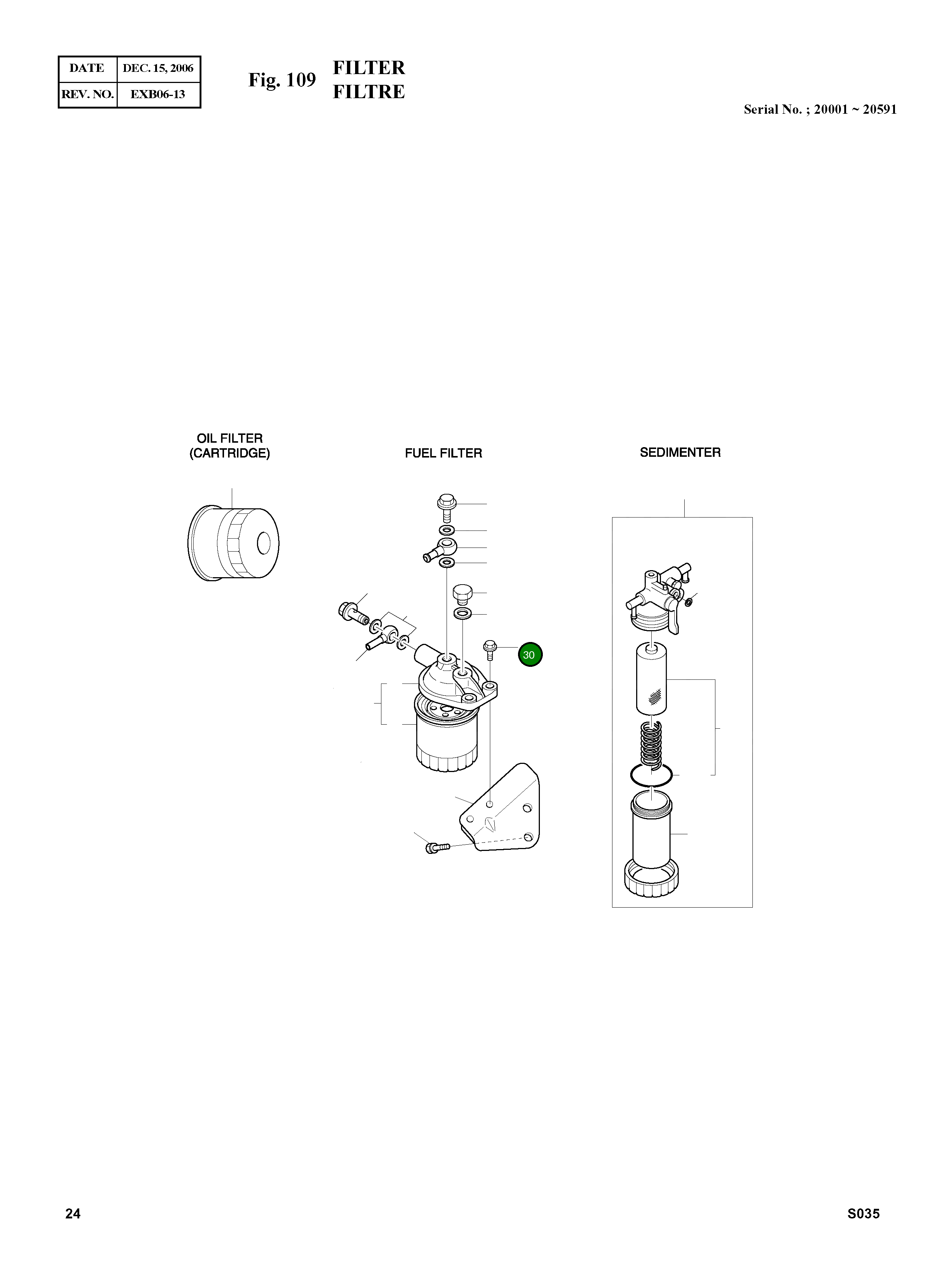 Болт 028081-0300 Komatsu