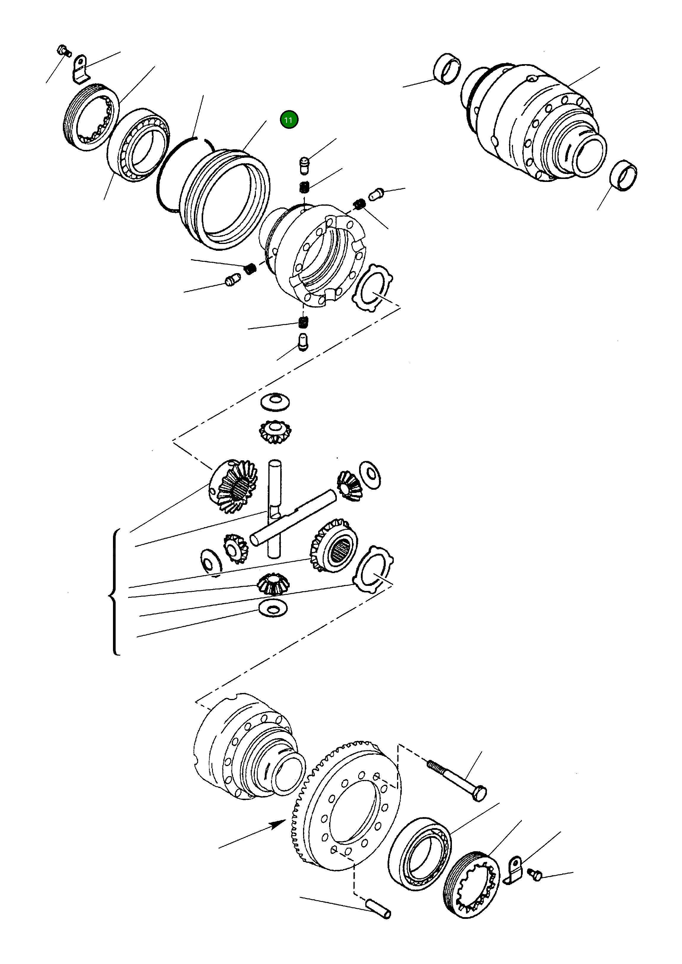 Кольцо CA0025077 Komatsu