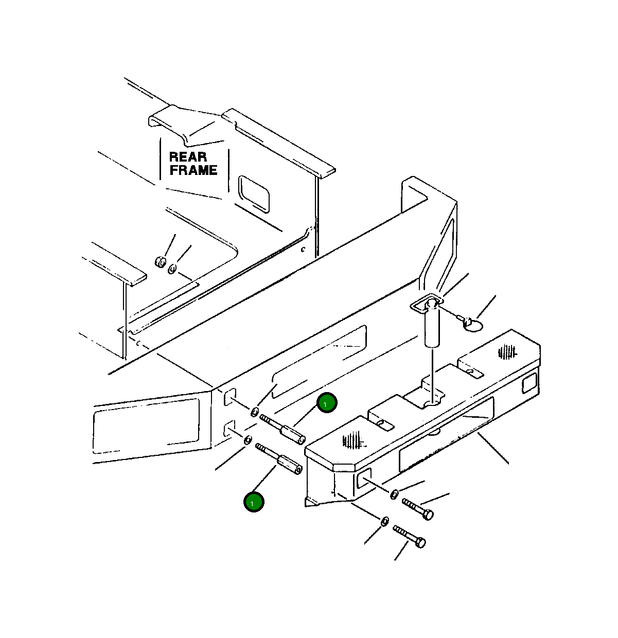 Болт 426-975-1121 Komatsu