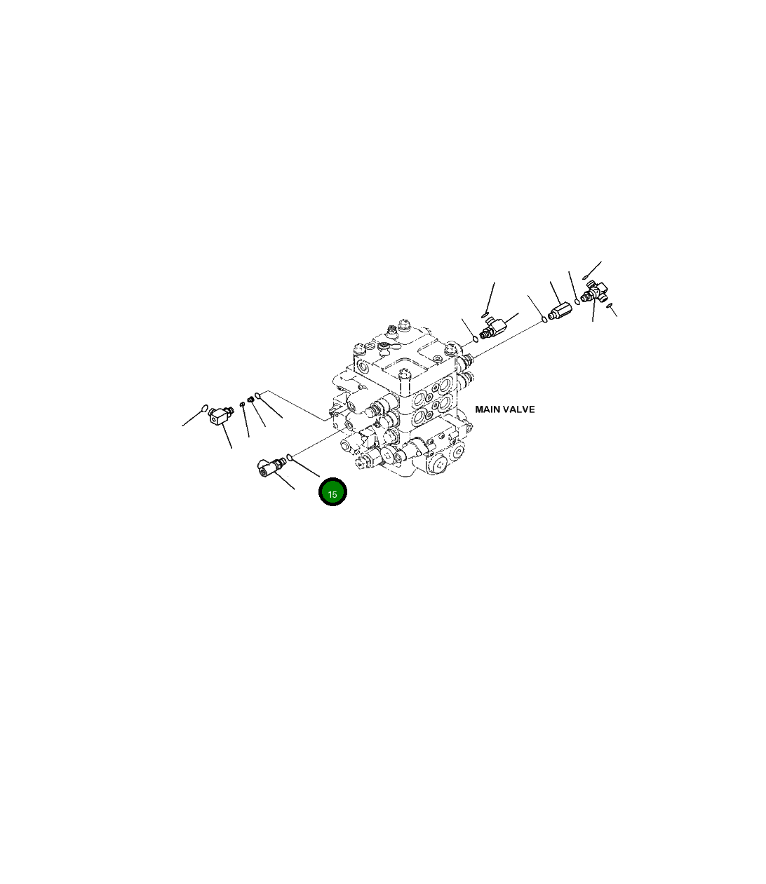 Кольцо уплотнительное (O-Ring) 08002-11423 Komatsu
