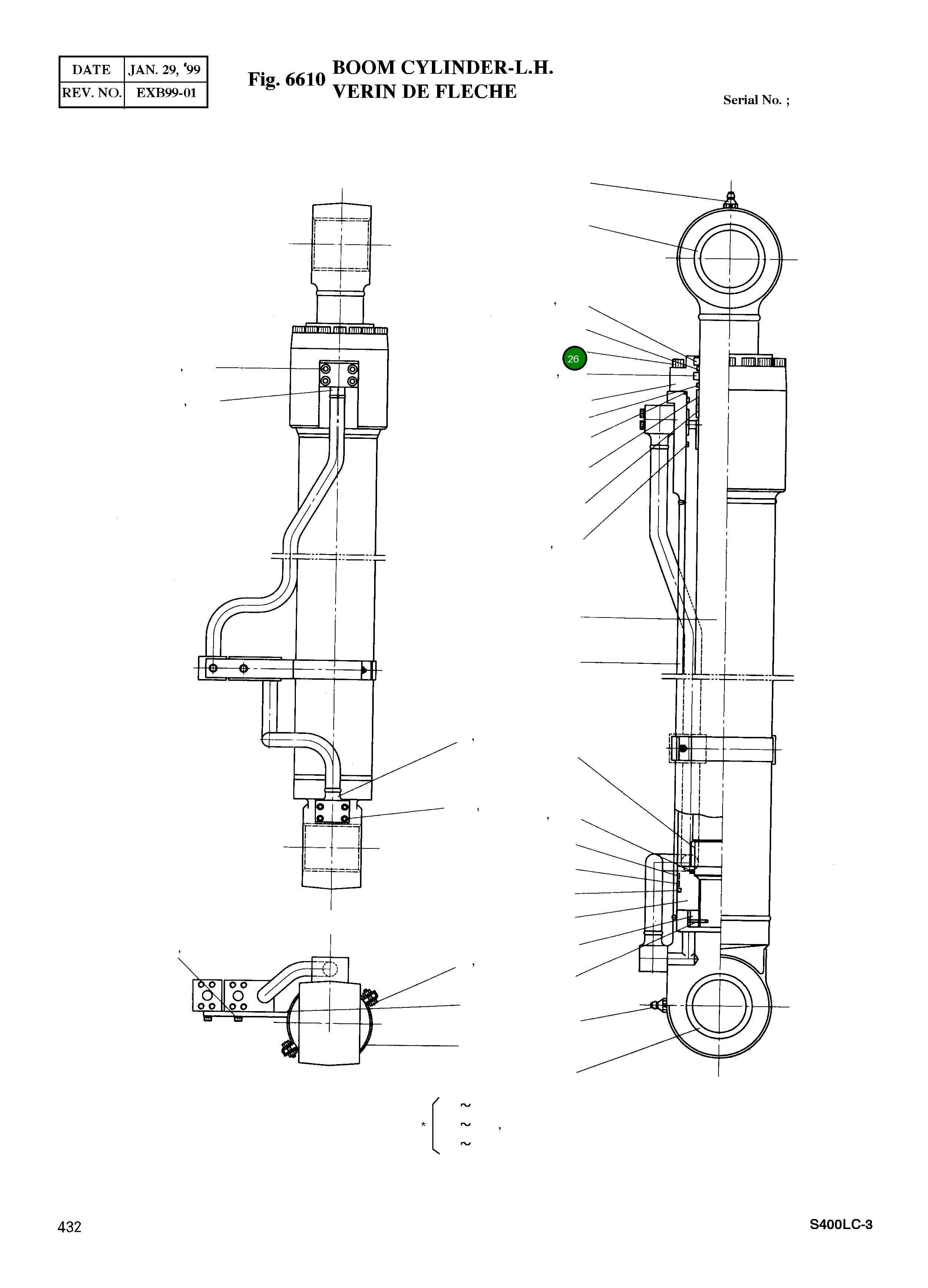 Болт E0502129 Komatsu