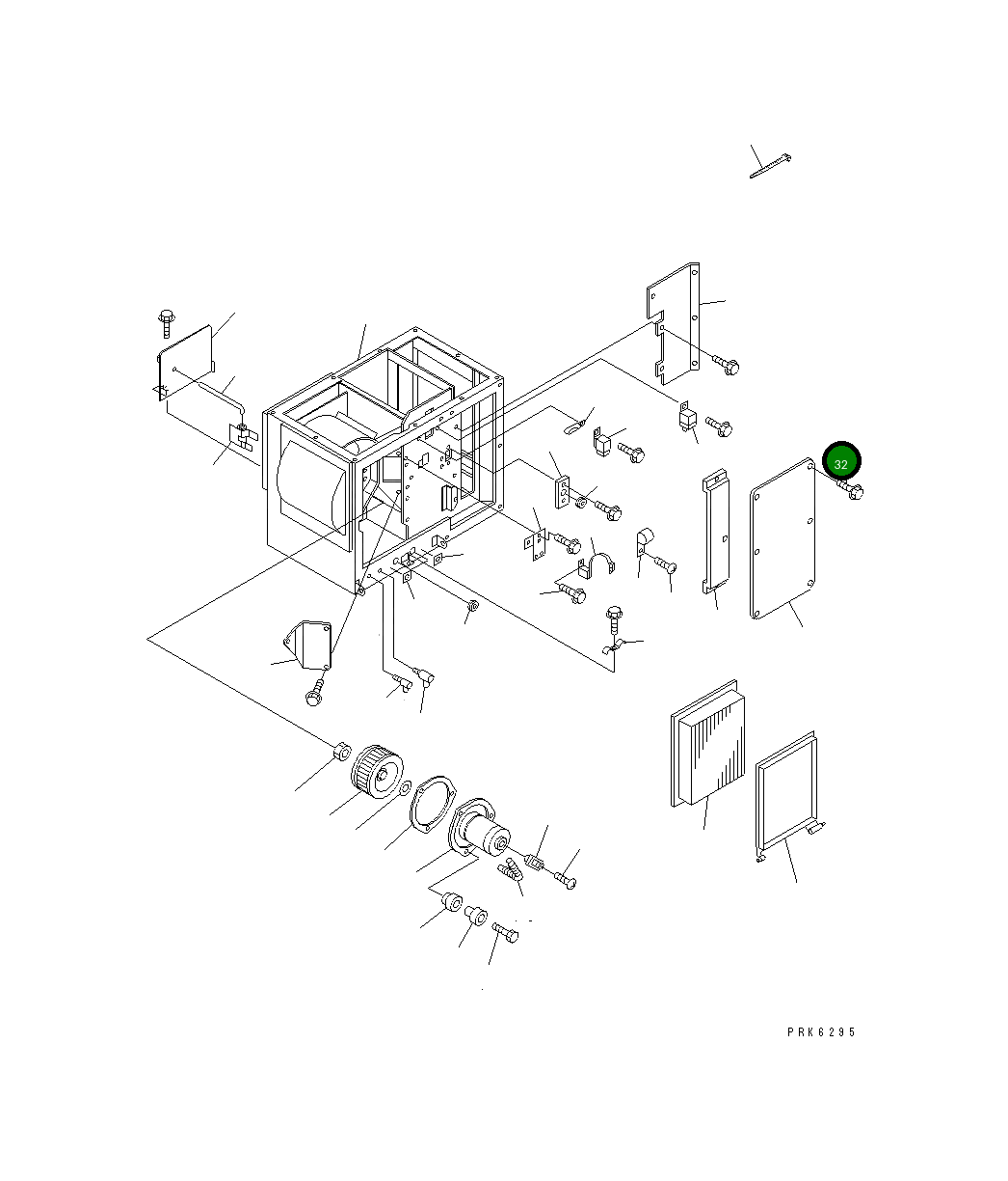 Болт ND91570-08161 Komatsu