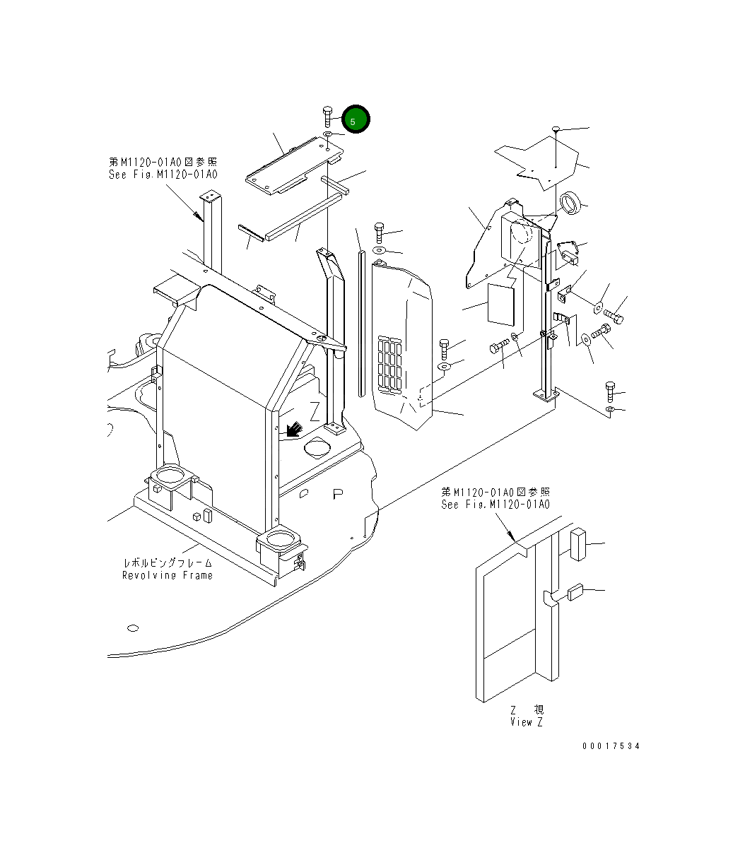 Болт 01010-71220 Komatsu
