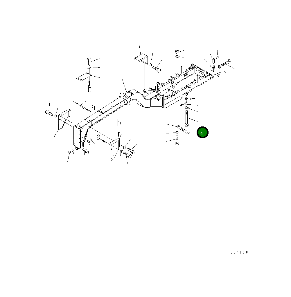 Болт 01011-83080 Komatsu