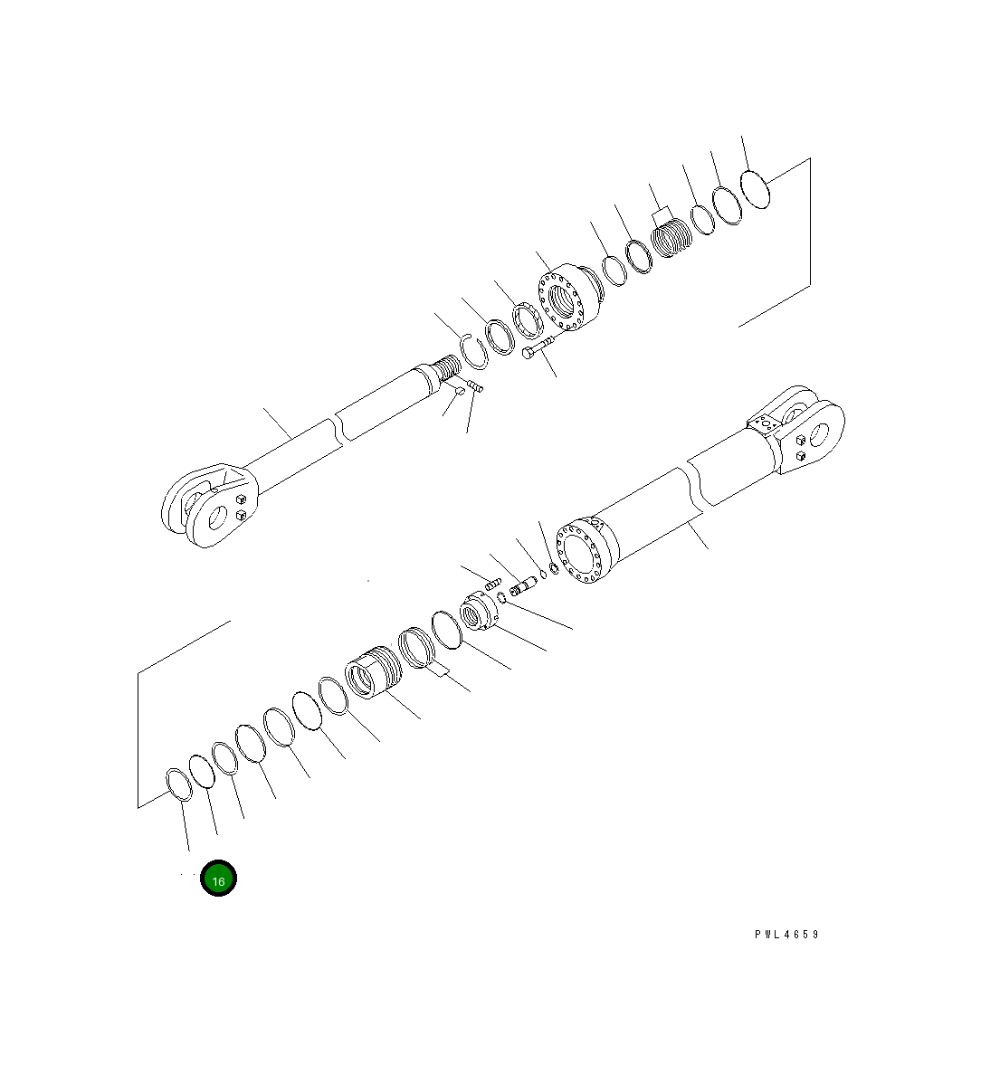 Кольцо уплотнительное (O-Ring) DM51397798 Komatsu