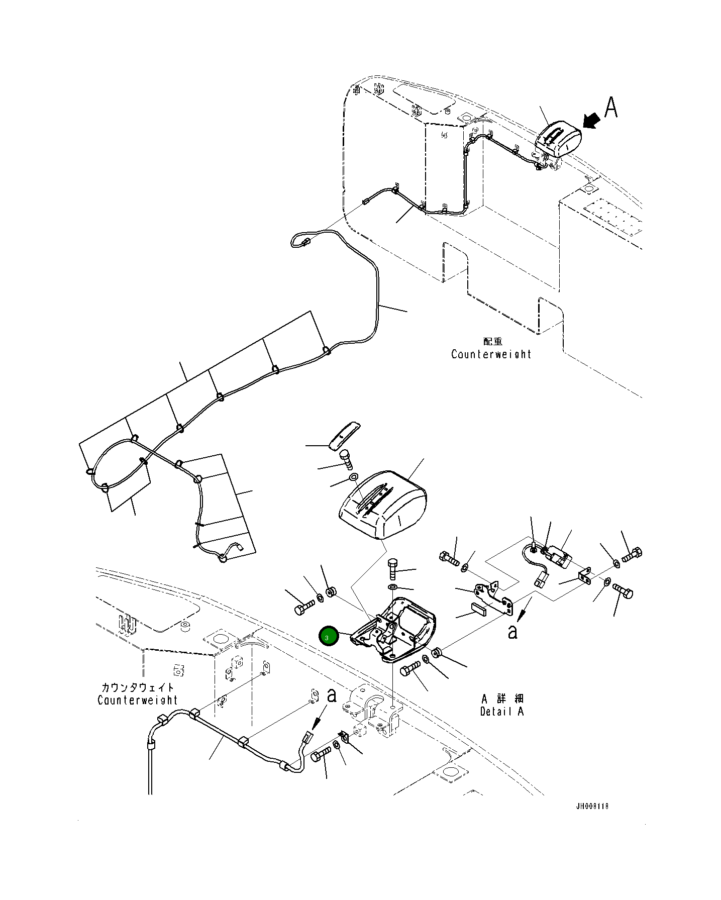 Крышка 20Y-06-71210 Komatsu