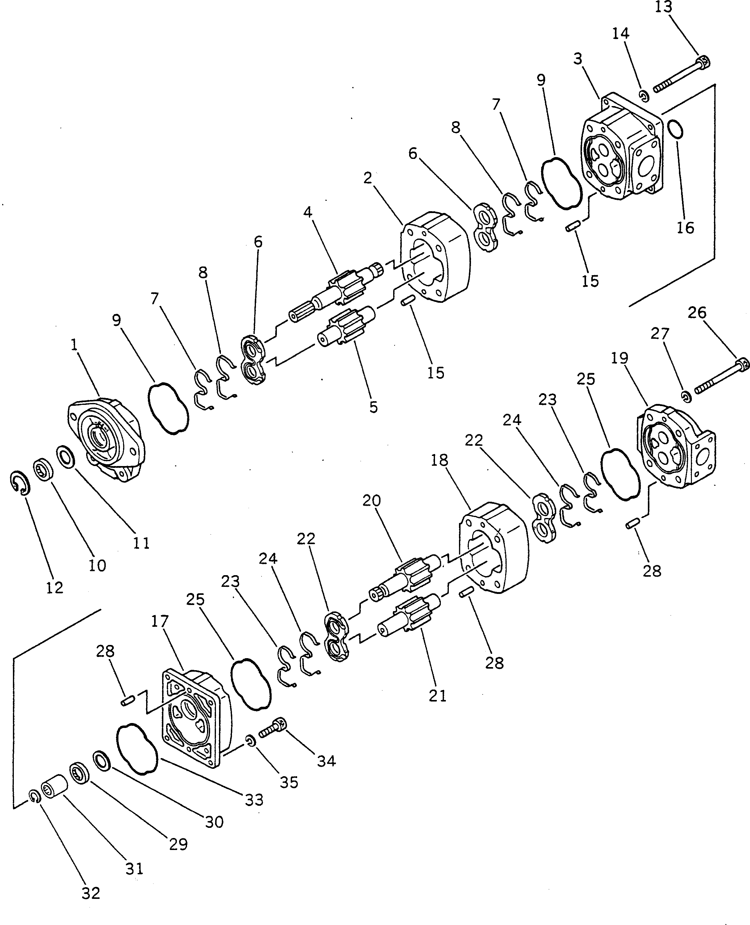 Болт 705-17-02474  Komatsu