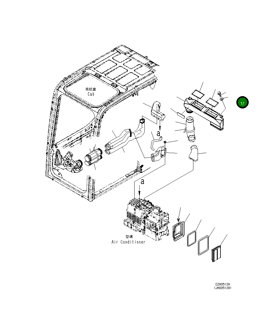 Болт 01435-80616 Komatsu