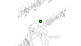 Кольцо уплотнительное (O-Ring) 6631-21-4870 Komatsu