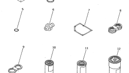 Кольцо уплотнительное (O-Ring) 07000-35155 Komatsu