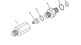 Кольцо уплотнительное (O-Ring) 20Y-62-19560 Komatsu