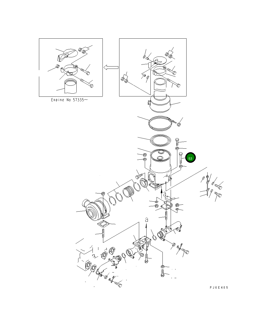 Болт 01010-E1290 Komatsu