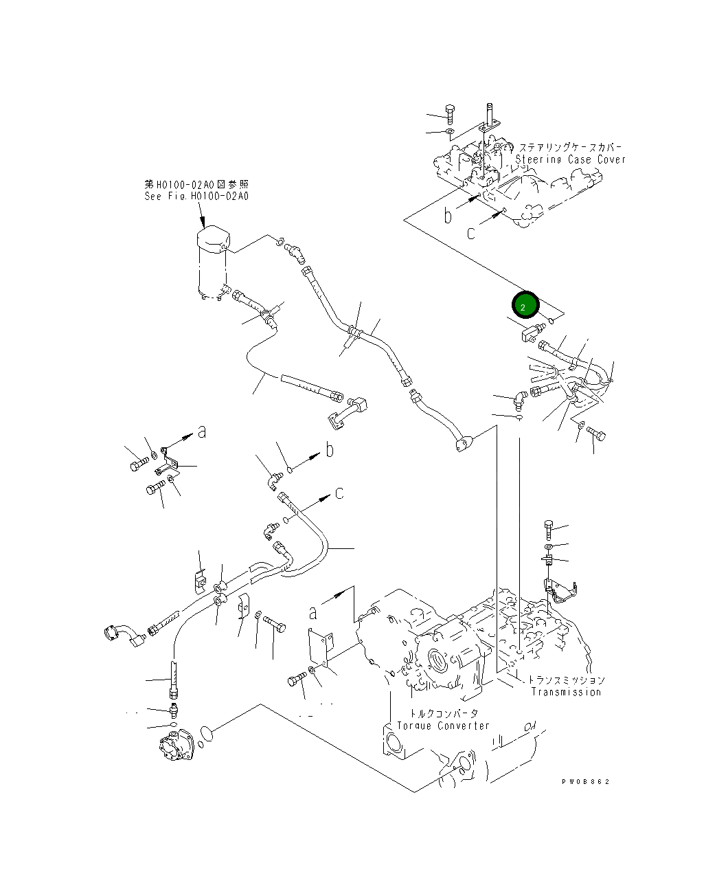 Кольцо уплотнительное (O-Ring) 07002-32034 Komatsu