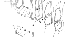 Ручка 104-Z11-1760 Komatsu