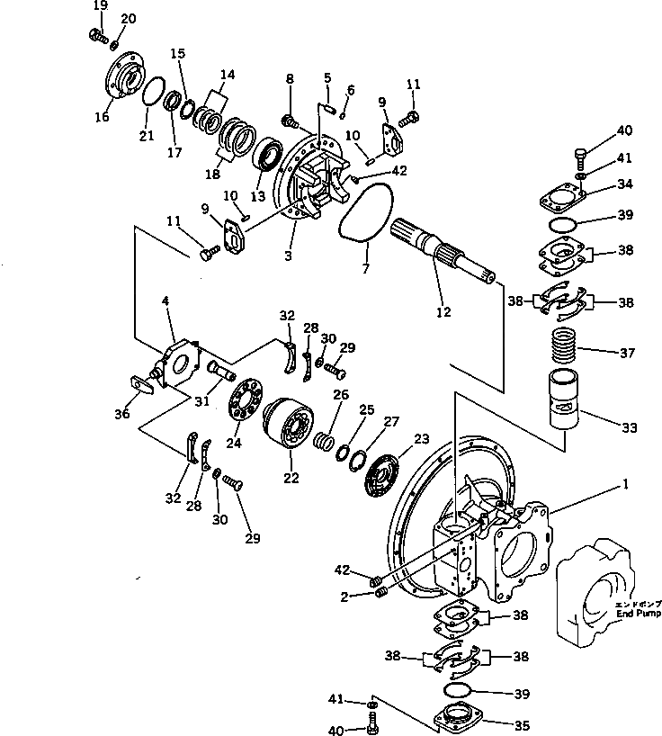 Болт 01010-50816 Komatsu